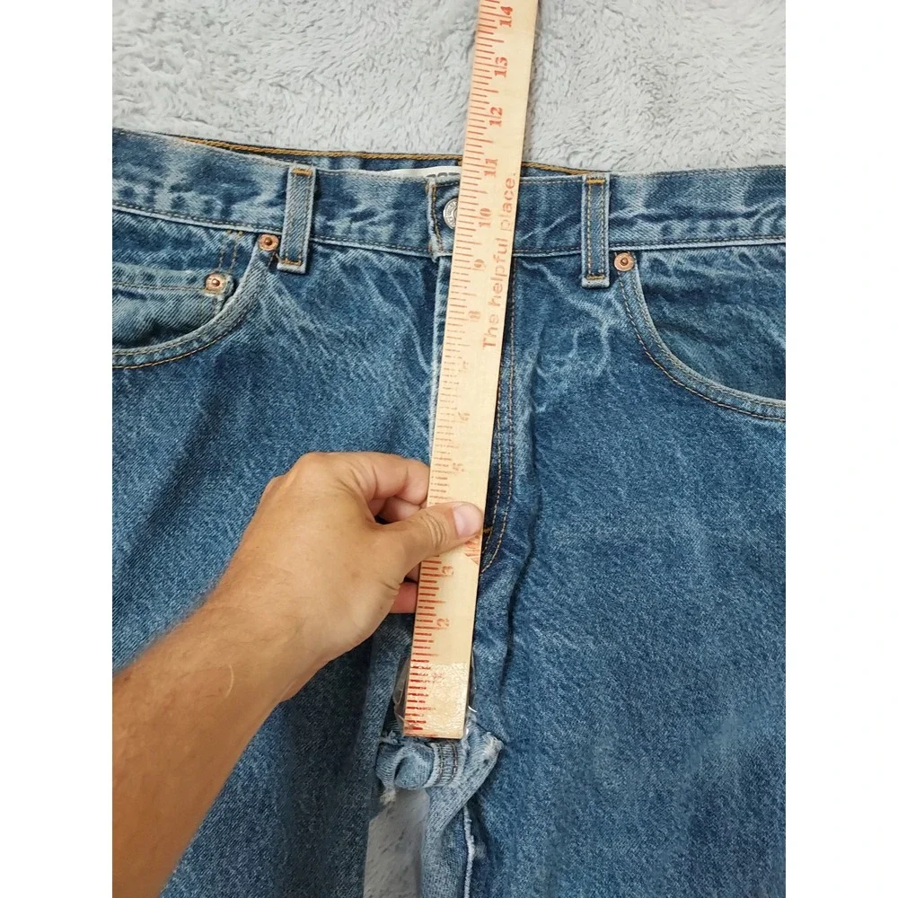 Vintage Levis 517 Jeans Mens 32x30 Grunge Thrashed Blue Bootcut Cowboy Blue 2007